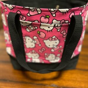 Handmade Hello Kitty Pink Tote Bag for Kids